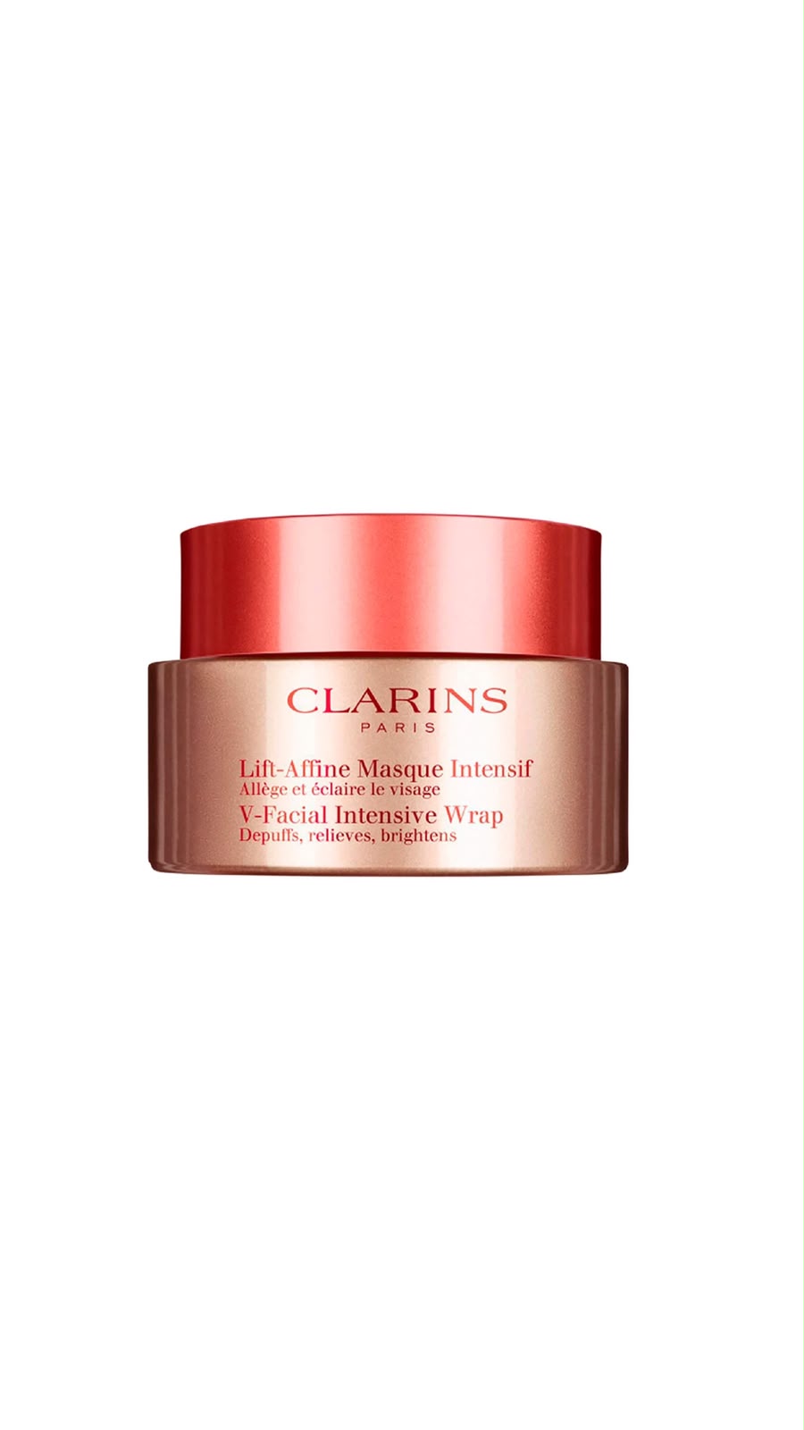CLARINS V-FACIAL INTENSIVE WRAP (For All Skin Types) 75ml كلارنس ماسك متطور لنحت وتحديد ملامح الوجه